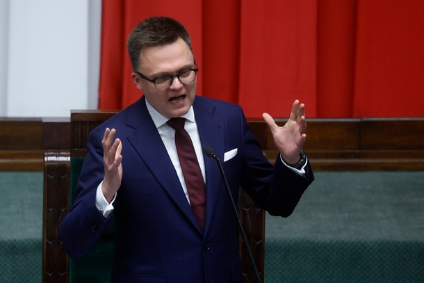 Marszałek Sejmu Szymon Hołownia