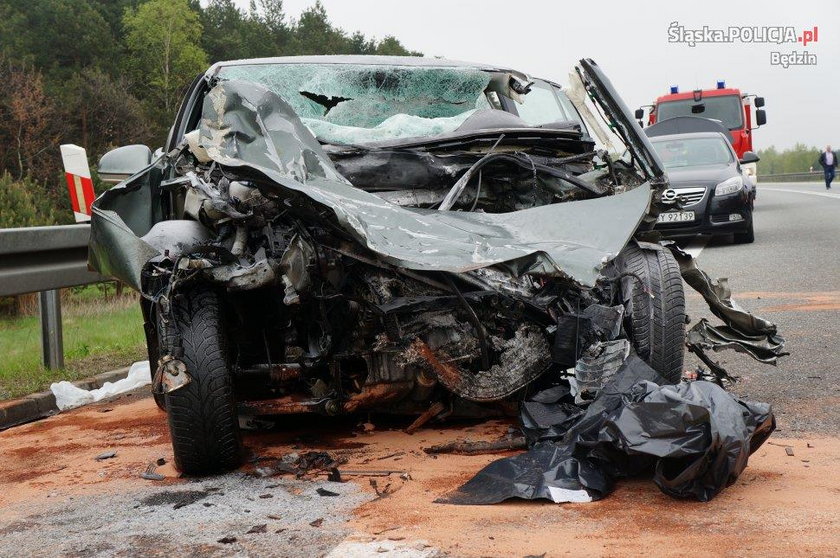 Tragiczny wypadek na S1 w Mierzęcicach