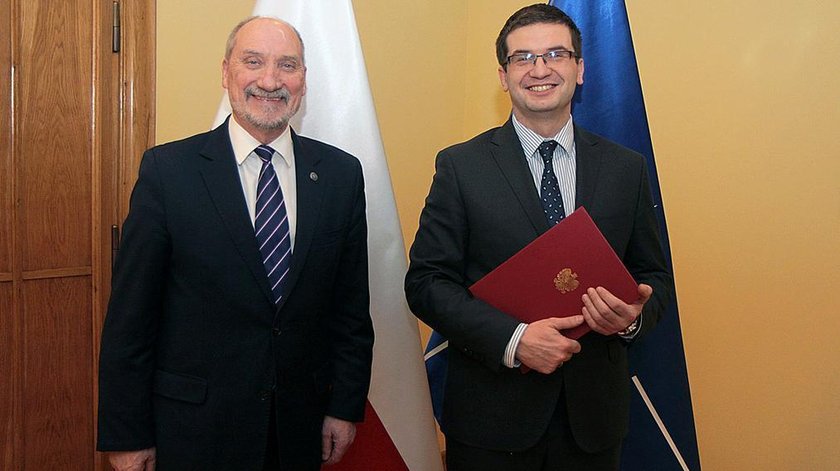 Antoni Macierewicz i Dominik Smyrgała