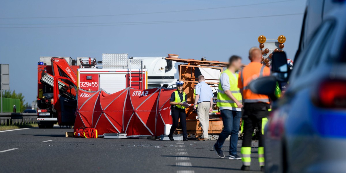 Tragiczny wypadek na S11 pod Poznaniem.