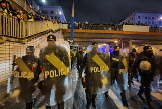 Wąsik: Działania policji wobec protestujących były prawidłowe