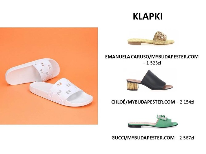 Modne buty na lato 2019