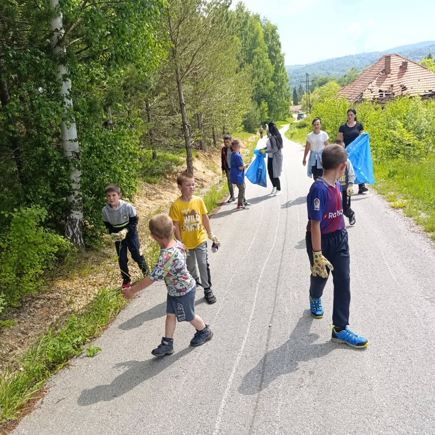 Akcija je sprovedena u okviru 5. juna, Dana zaštite životne sredine