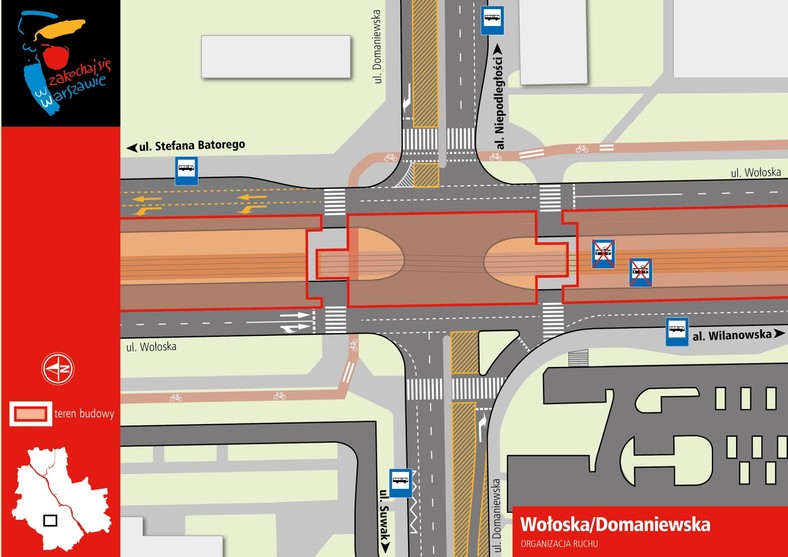 Remont torowiska tramwajowego na Mokotowie. Zmiany w ruchu