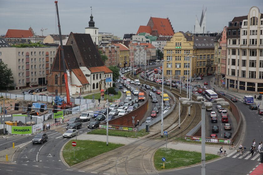 Korki we Wrocławiu