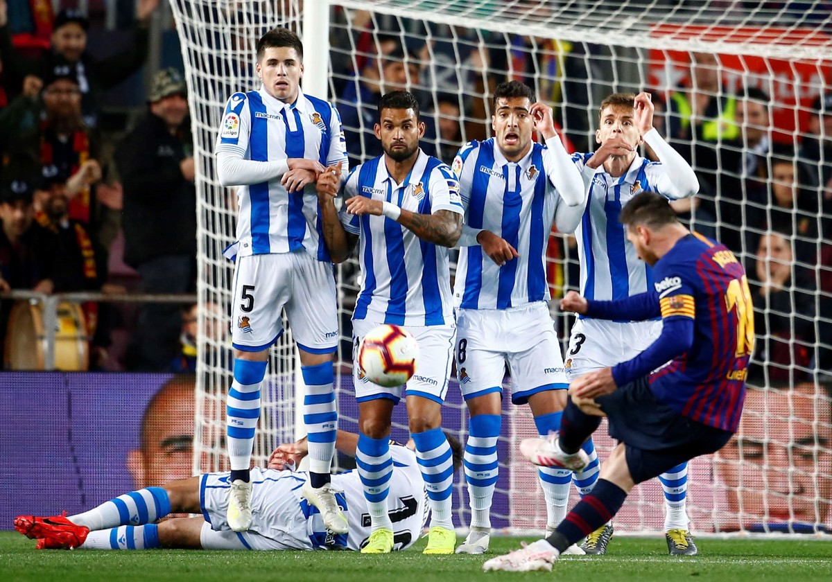 Barcelona wymęczyła trzy punkty w meczu z Realem Sociedad
