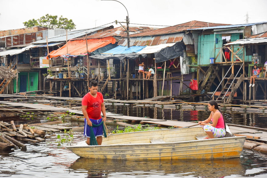 Nabrzeże w Iquitos