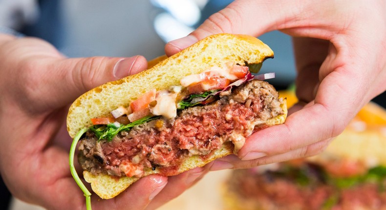 impossible burger 2.0 hands