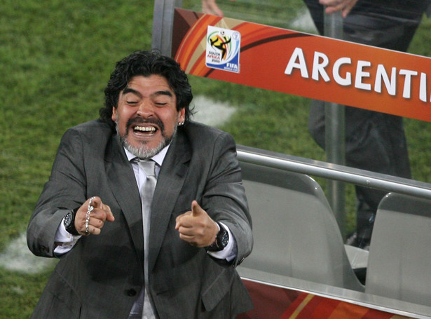 Maradona tuż po operacji obmyślał taktykę na mecz