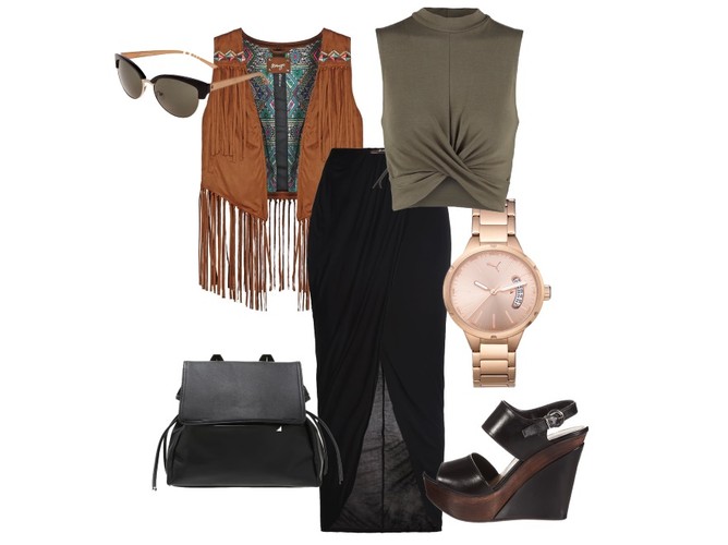 STYLIZACJE z butami na koturnach