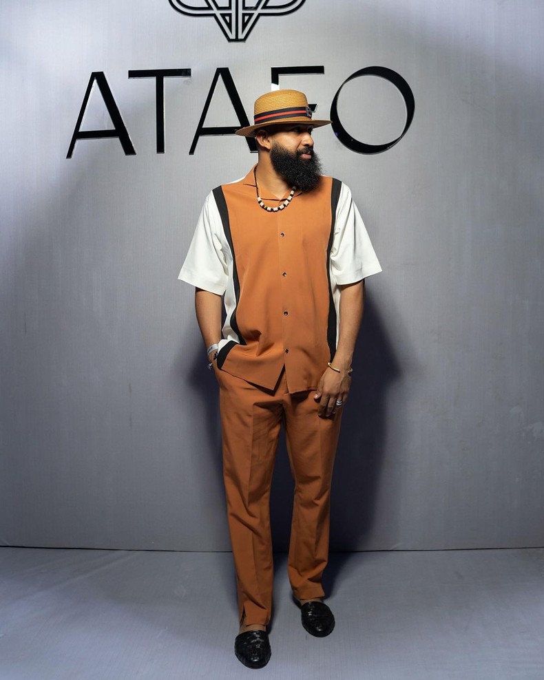 Jeff at the showcase [instagram/atafoofficial]