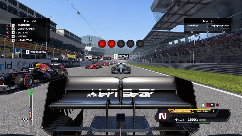 F1 2020 - screenshot z wersji PS4