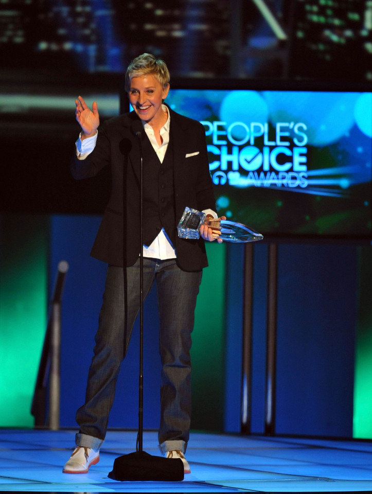 Ellen DeGeneres na People's Choice Awards 2010