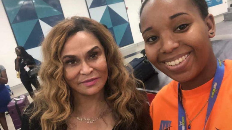 Beyonce's mother spotted in Ghana