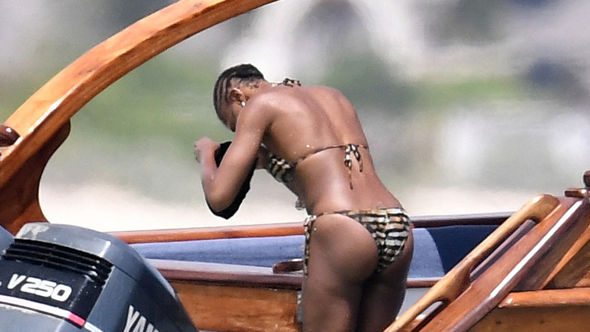 Naomi Campbell na wakacjach w Kenii