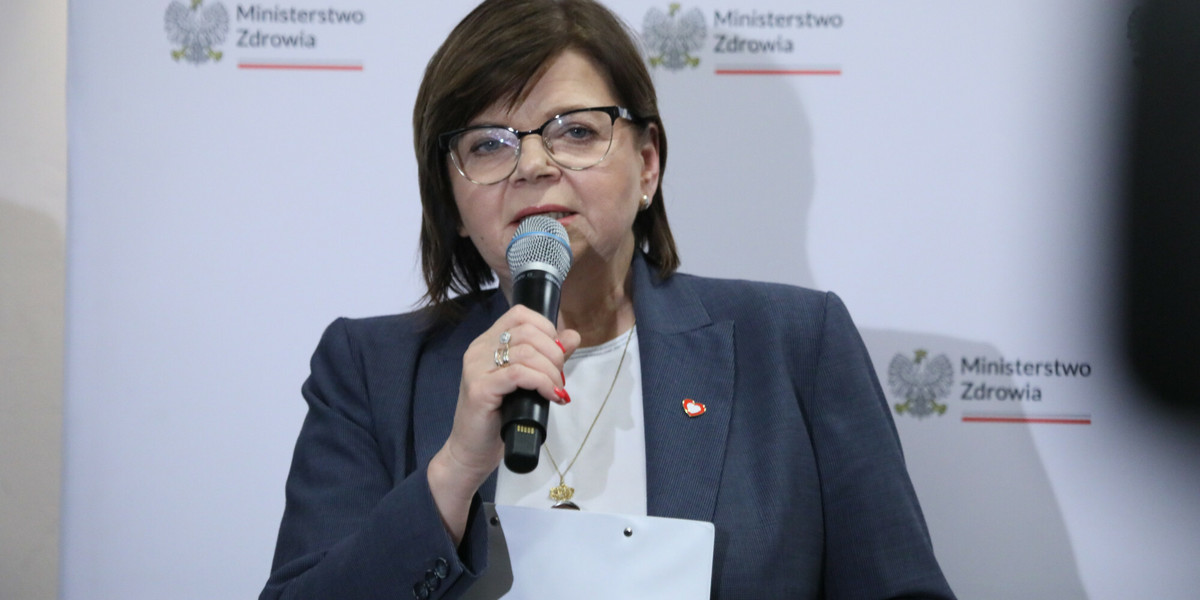 Ministra Zdrowia Izabela Leszczyna