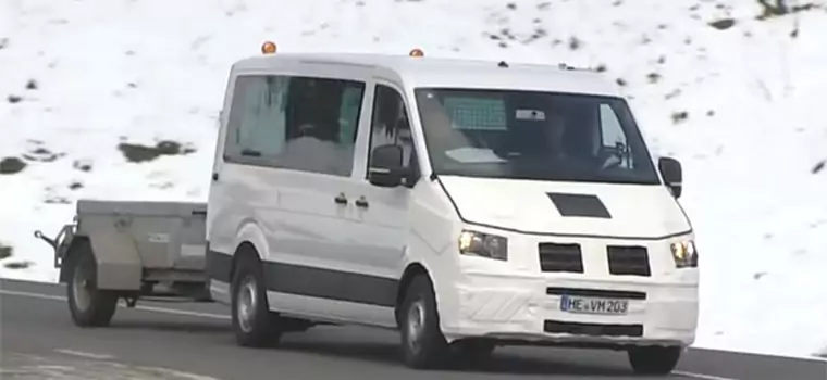 Nowy Volkswagen Crafter na testach