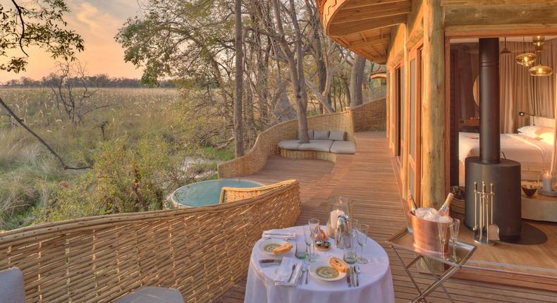 Sandibe Okavango Safari Lodge