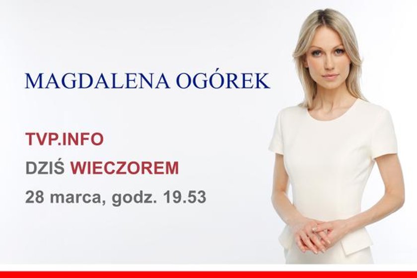 MAgdalena Ogórek, była dziennikarka i aktorka, obecnie kandydatka SLD na prezydenta.