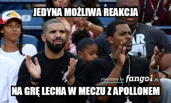 Apollon - Lech Poznań. Memy po meczu
