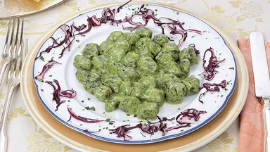 Gnocchi verdi - pyszne włoskie kluseczki ze szpinakiem. Pyszne!