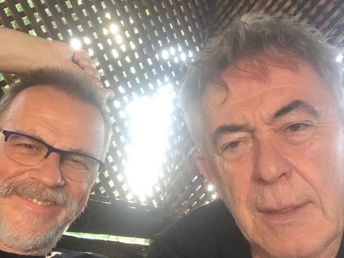 Žarko Laušević i Milutin Mima Karadžić 