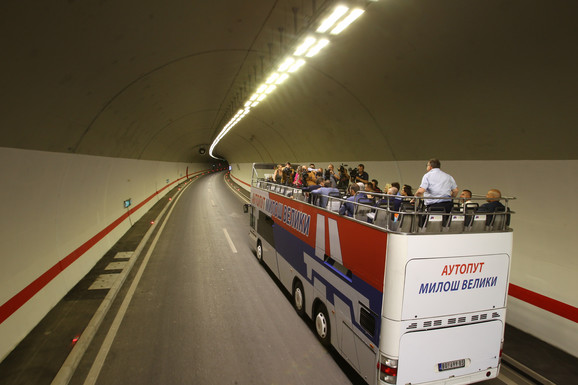 Unutrašnjost tunela Brančić