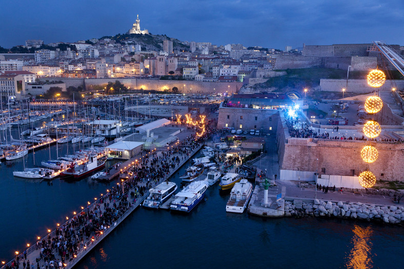 Widok na Stary Port w Marsylii