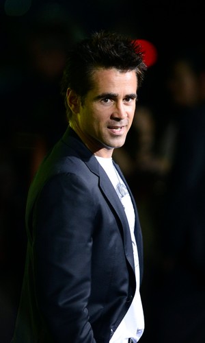 Colin Farrell na premierze 'Siedmiu psychopatów'