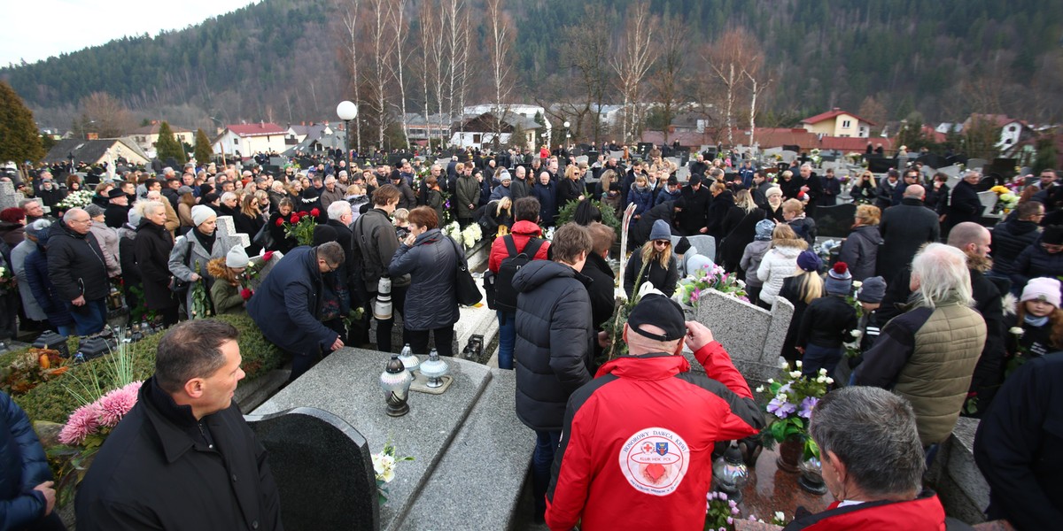 Pogrzeb ofiar wybuchu w Szczyrku