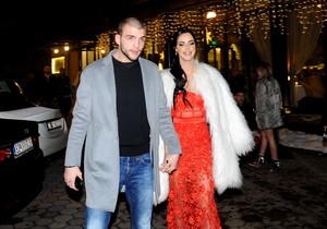 Veljko Ražnatović i Bogdana Rodić