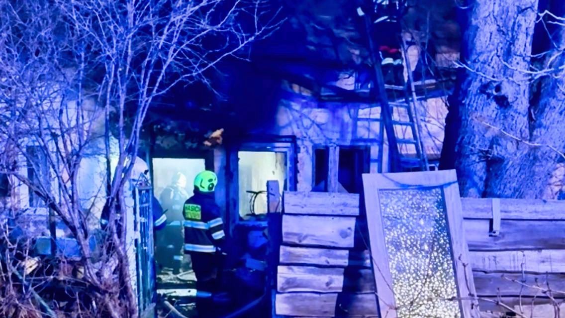 Požiar rodinného domu v Trnovci nad Váhom