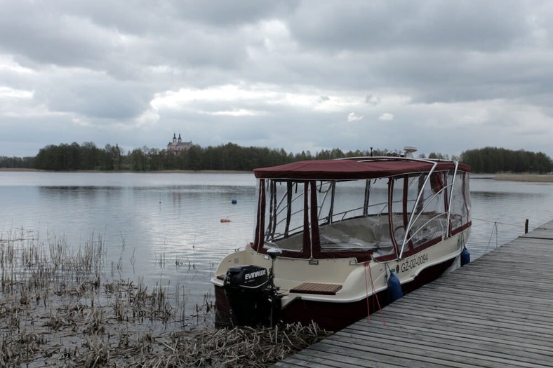 Leptodora II, łódź na jeziorze Wigry