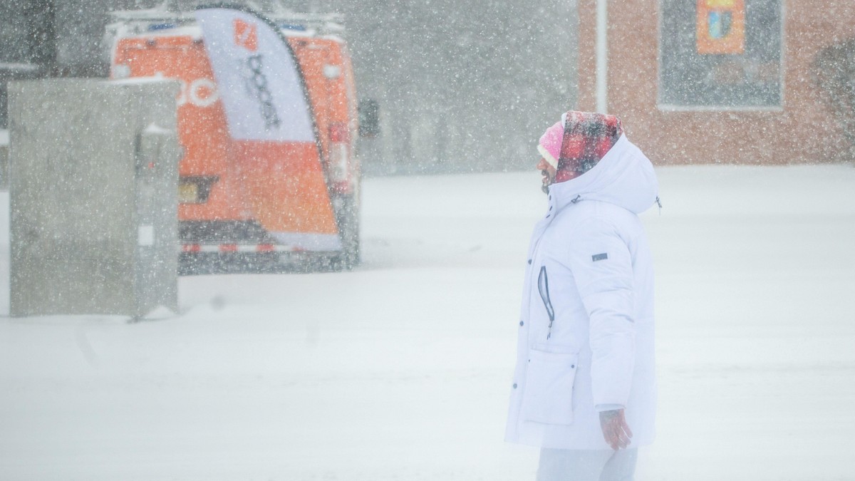 Snežna oluja u Americi