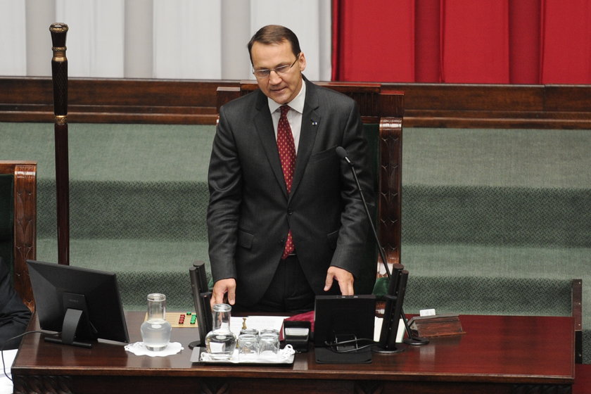 Radek Sikorski, były szef MSZ i były marszałek Sejmu
