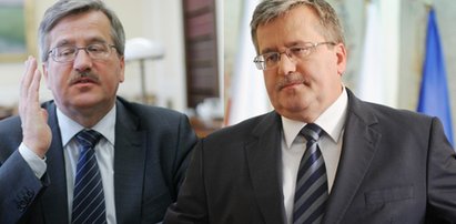 Prezydent Komorowski utył? Tak skarżą się na niego...