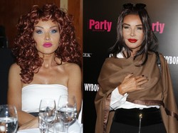 Gdzie ona ma oczy?! Twarz Evy Minge zaczyna przerażać