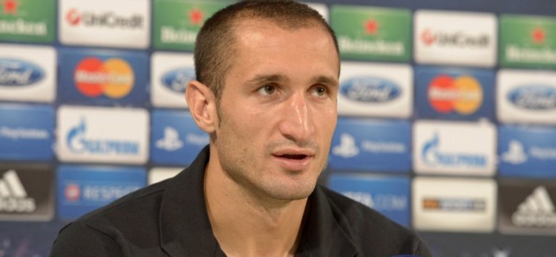 Chiellini: to będzie test dla młodych piłkarzy