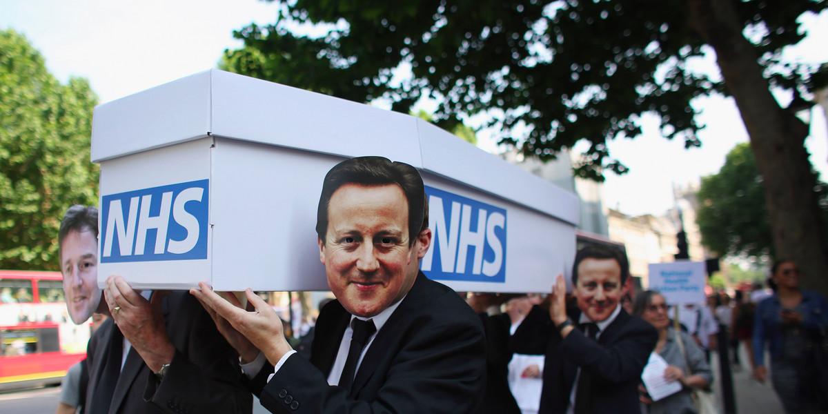 The NHS is in the middle of 'the biggest cash crisis in its 68-year history'