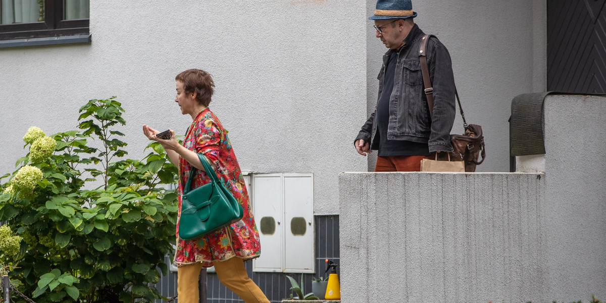 Gabriela Muskała i Zbigniew Zamachowski uratowali ślimaka.