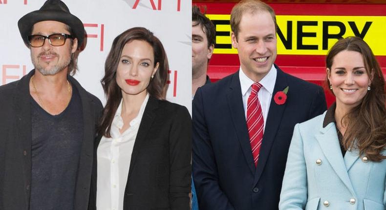 Brad Pitt and Angelina Jolie recently enjoyed an afternoon tea session with Duke and Duchess of Cambridge