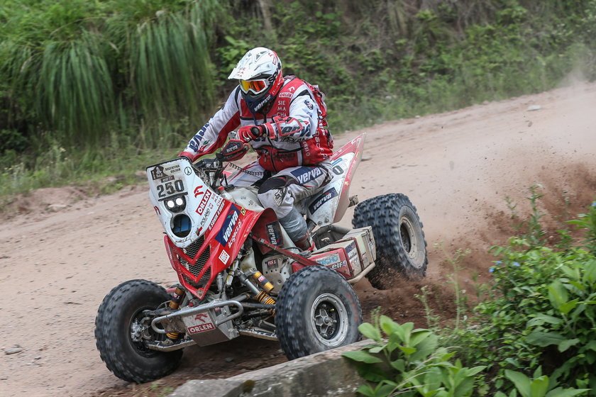 Dramat Rafała Sonika na Rajdzie Dakar. Wybuchł silnik w jego quadzie!