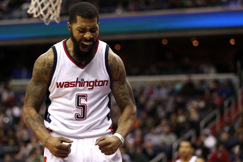 NBA: Markieff Morris kopnął rywala w klejnoty na mecz Wizards