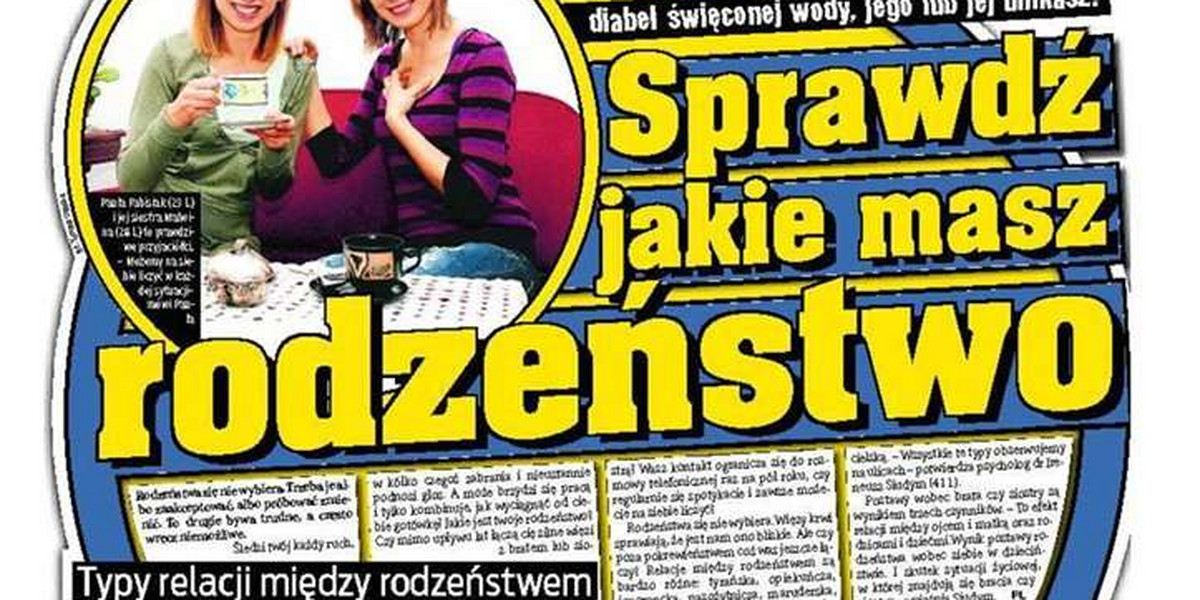 Sprawdź jakie masz rodzeństwo