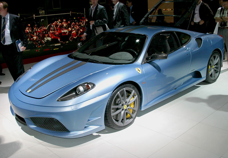 IAA Frankfurt 2007: Ferrari F430 Scuderia – premiera z Michaelem Schumacherem