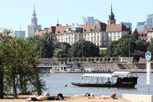 Plaża nad Wisłą, Warszawa