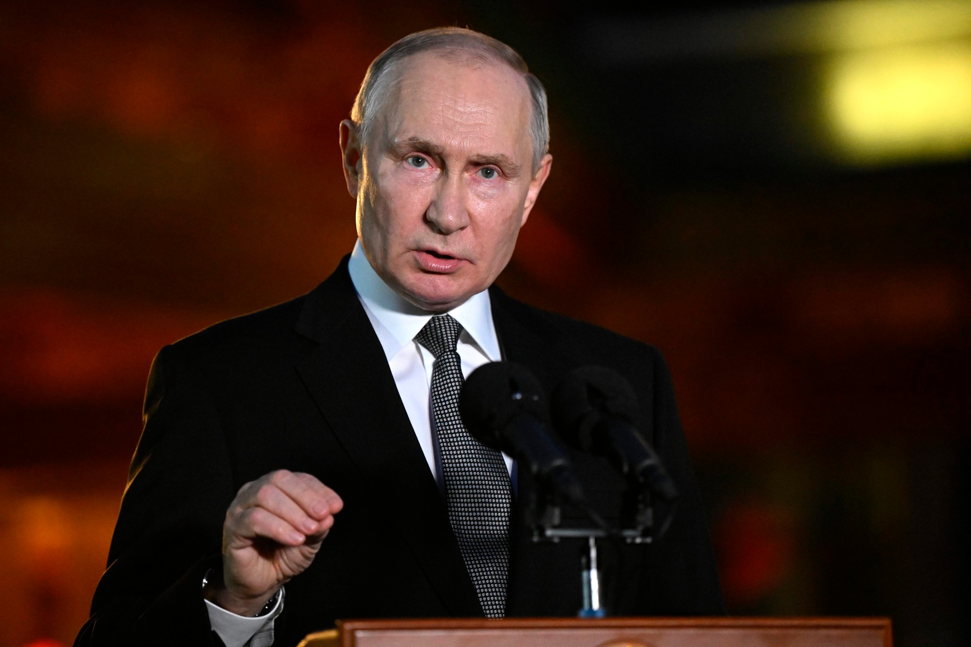 Ruský prezident Vladimir Putin.