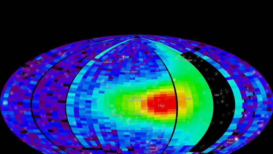 Na granicy Układu Słonecznego odkryto dziwne "zmarszczki" (fot. NASA/Goddard/UNH)
