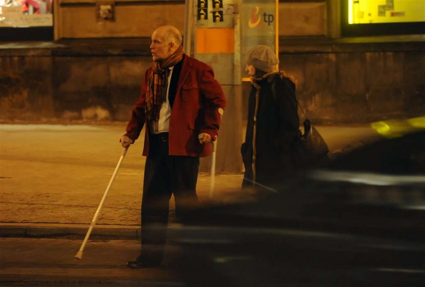 Malkovich złamał nogę w Polsce. FOTO!