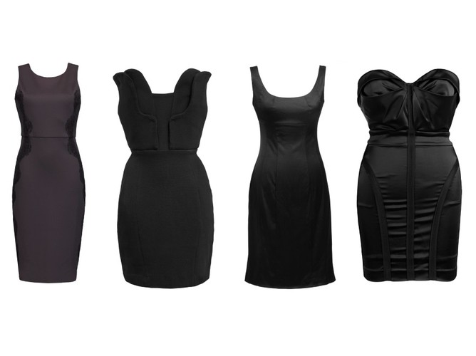 Sukienki na karnawał 2015 dla sylwetki typu klepsydra